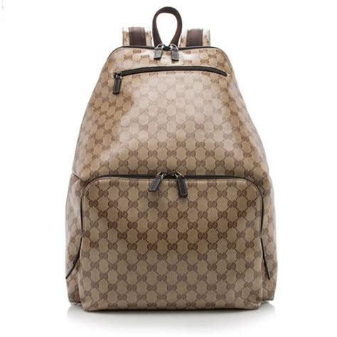 gucci crystal monogram backpack|gucci porter line personalization.